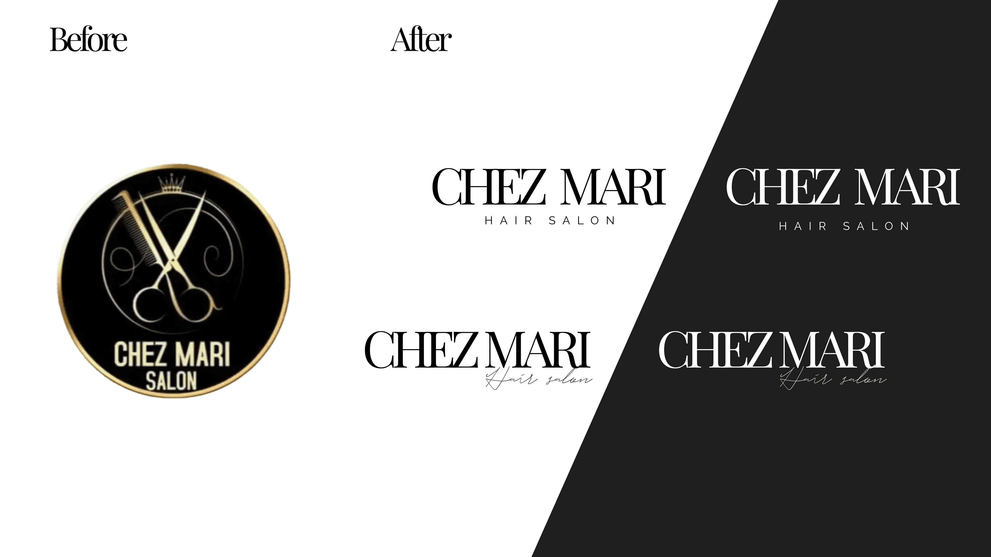 ChezMari-logoredesign